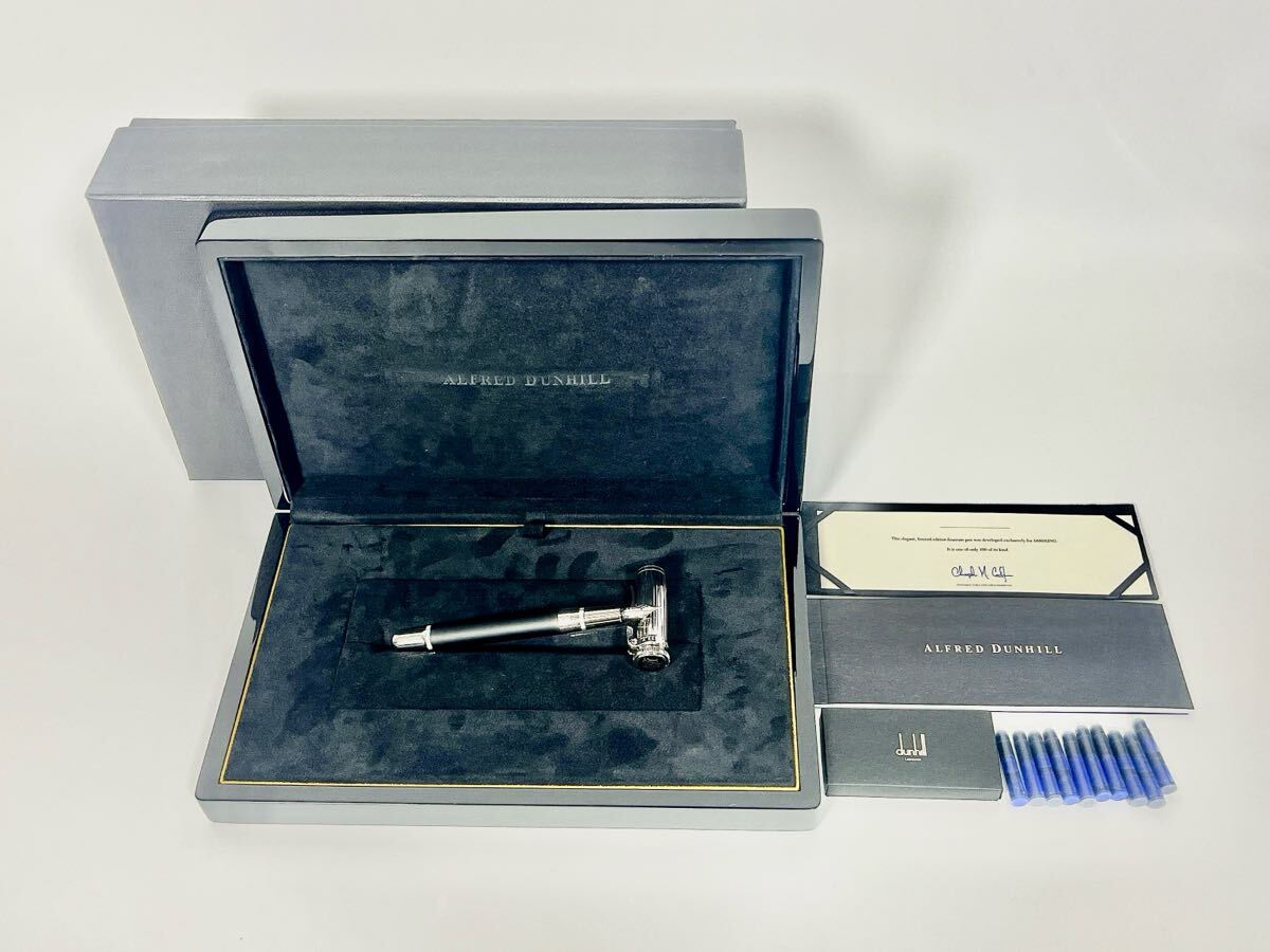 1円スタート】【現状品】ALFRED DUNHILL ダンヒル 万年筆 ペン先 1円スタート】【現状品】ALFRED DUNHILL ダンヒル 万年筆 ペン先