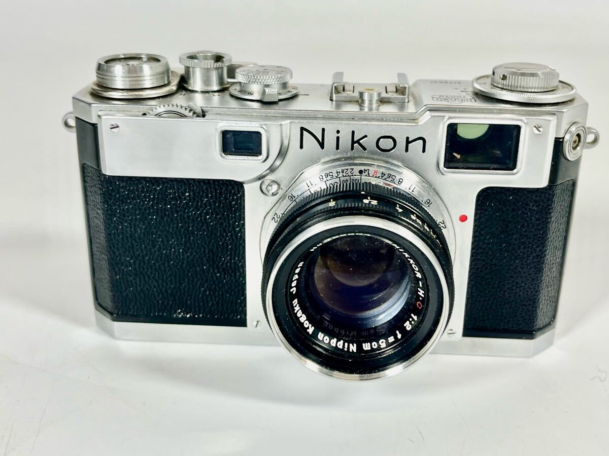 1円スタート】【シャッター可】 Nikon ニコン S2 レンジ 1円スタート】【シャッター可】 Nikon ニコン S2 レンジ