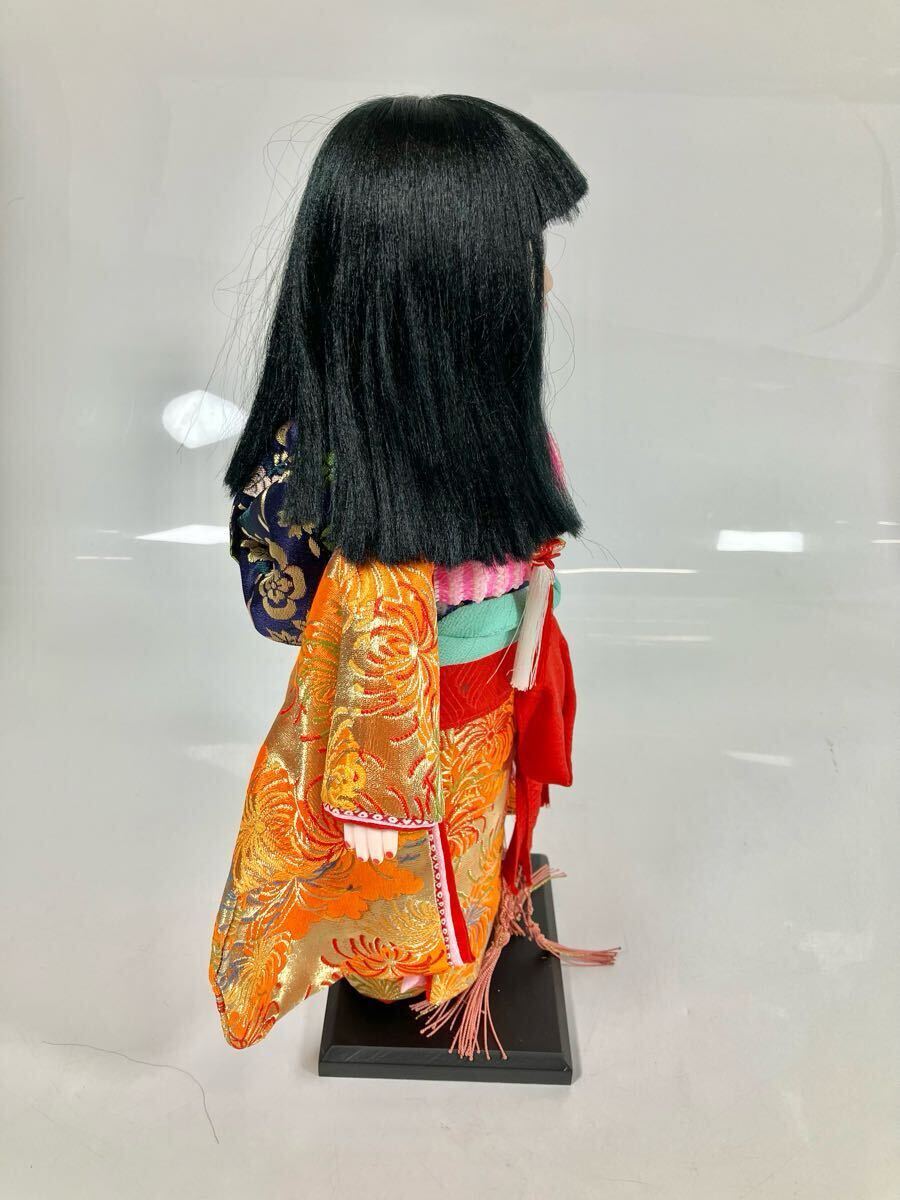 伝統工芸品】 日本人形 市松人形 女の子 着物 アンティーク 昭和 伝統工芸品】 日本人形 市松人形 女の子 着物 アンティーク 昭和
