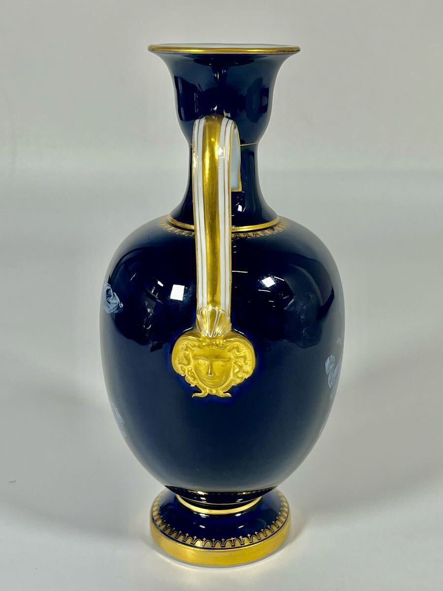 極希少】【1円スタート】MEISSEN マイセン 花瓶 陶器 天使 骨董 極希少】【1円スタート】MEISSEN マイセン 花瓶 陶器 天使 骨董