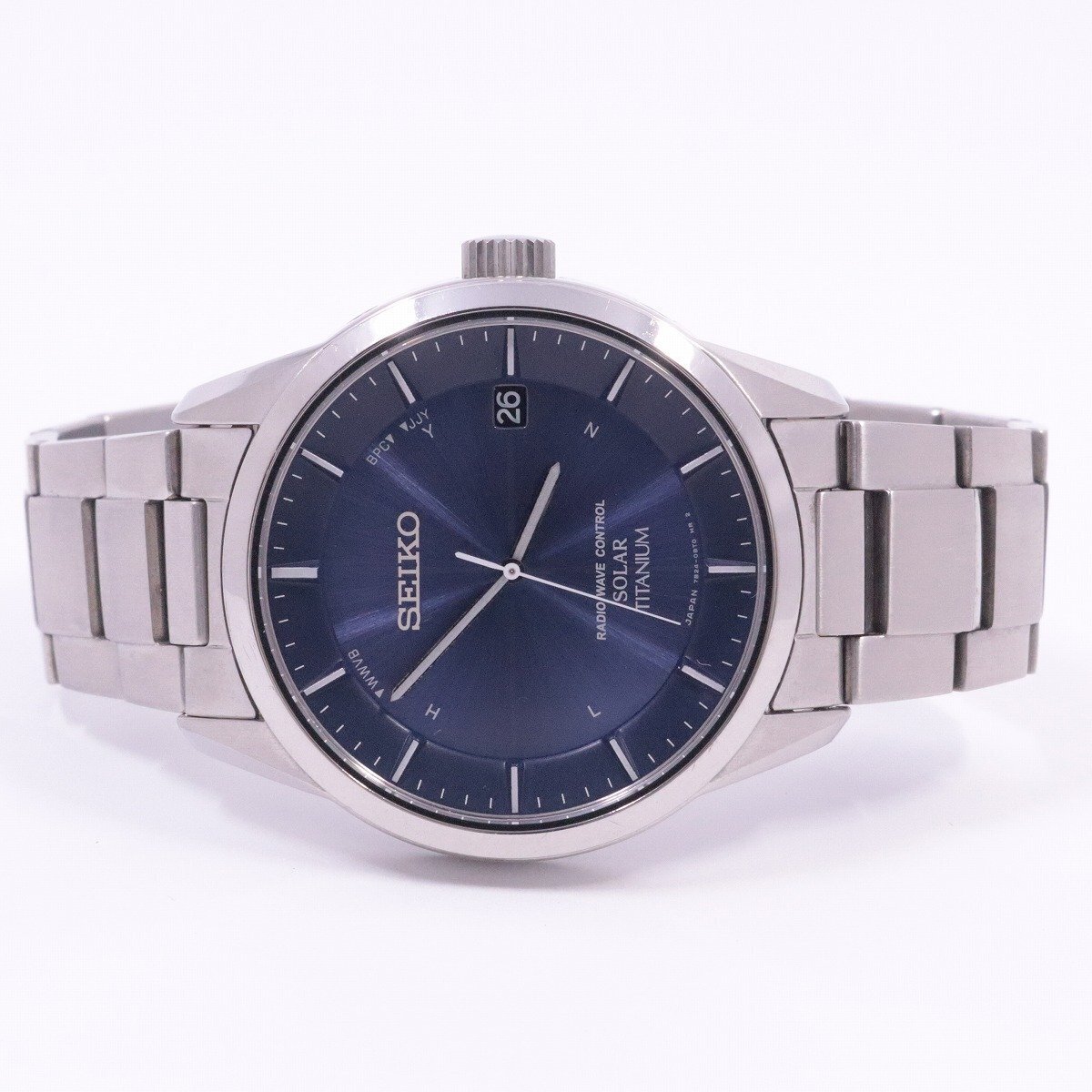 SEIKO セイコー スピリット ソーラー電波 メンズ 腕時計 チタン SEIKO セイコー スピリット ソーラー電波 メンズ 腕時計 チタン