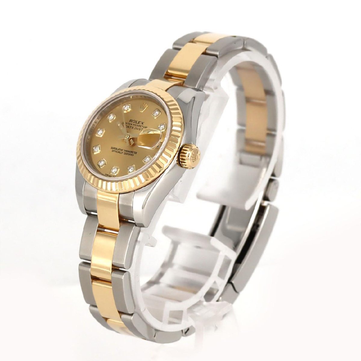 ロレックス デイトジャスト 179173G・3 SSxYG 自動巻 G番_画像2