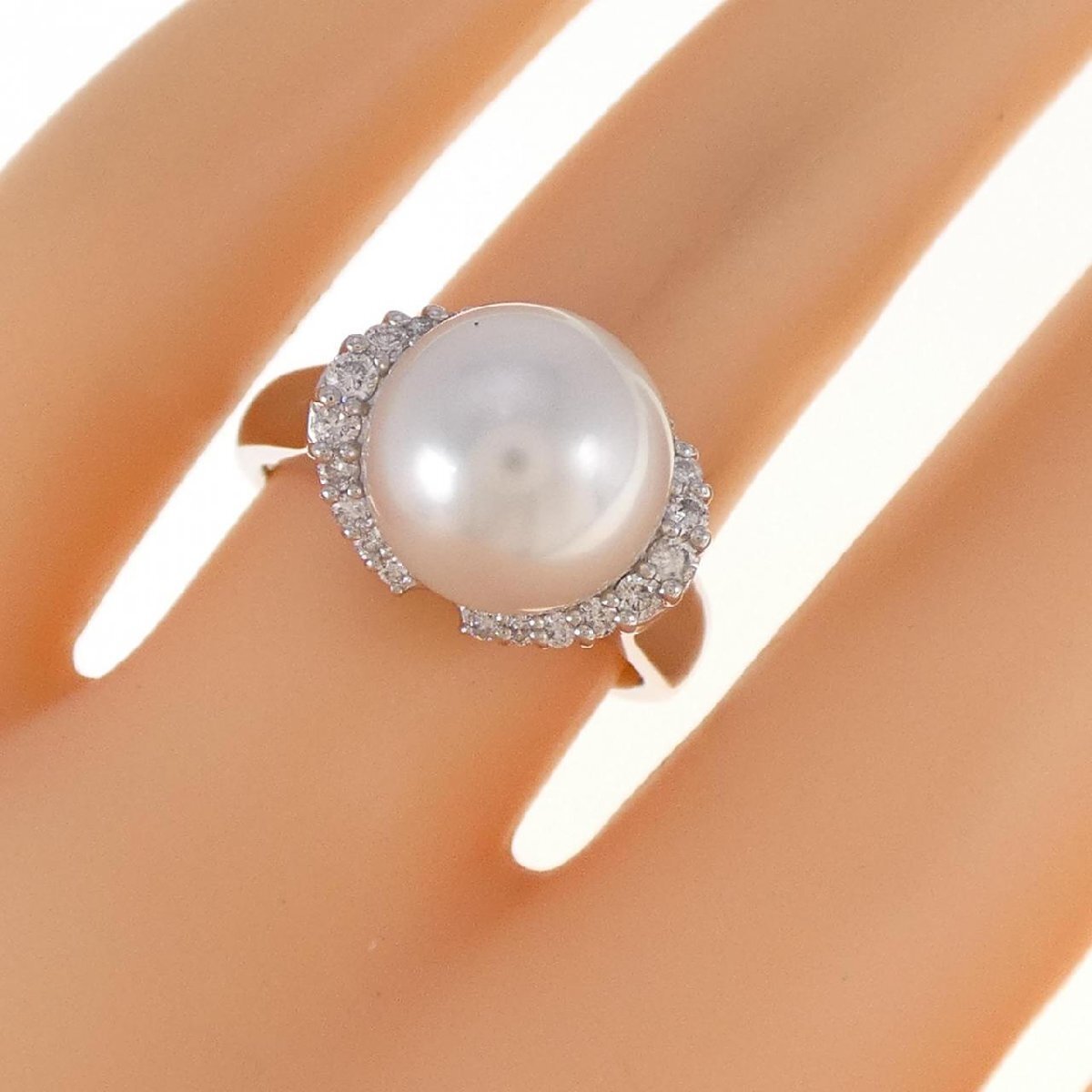 PT 白蝶パール リング 10.3mm
