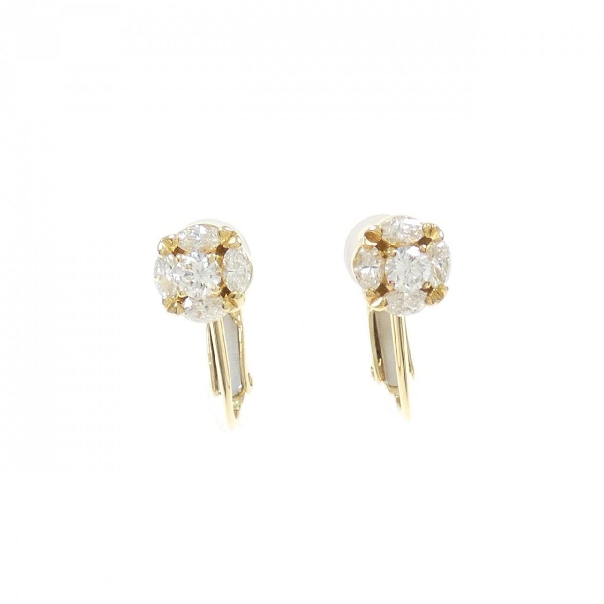 K18YG ダイヤモンド イヤリング 0.54CT