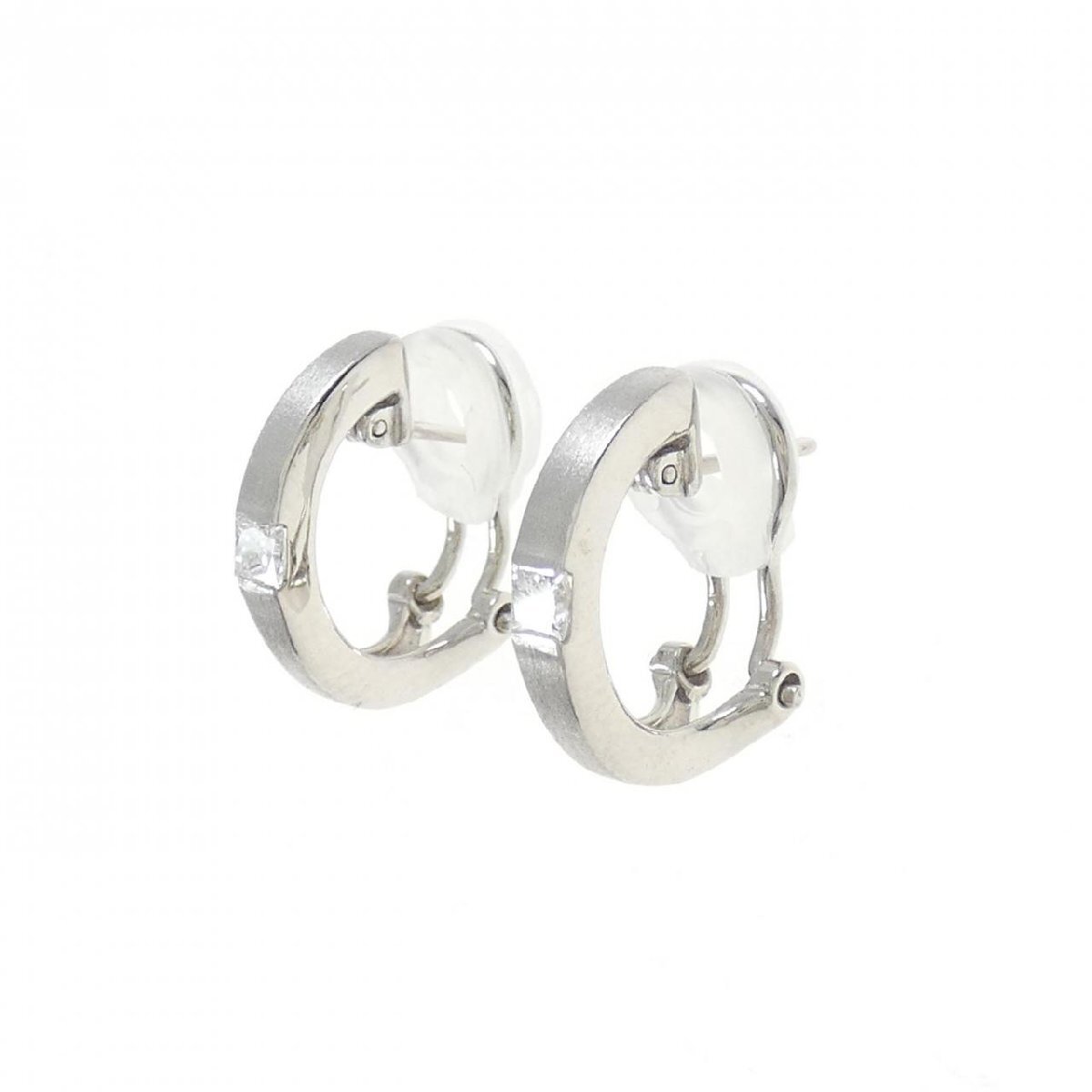 K18WG ダイヤモンド ピアス/イヤリング 0.20CT