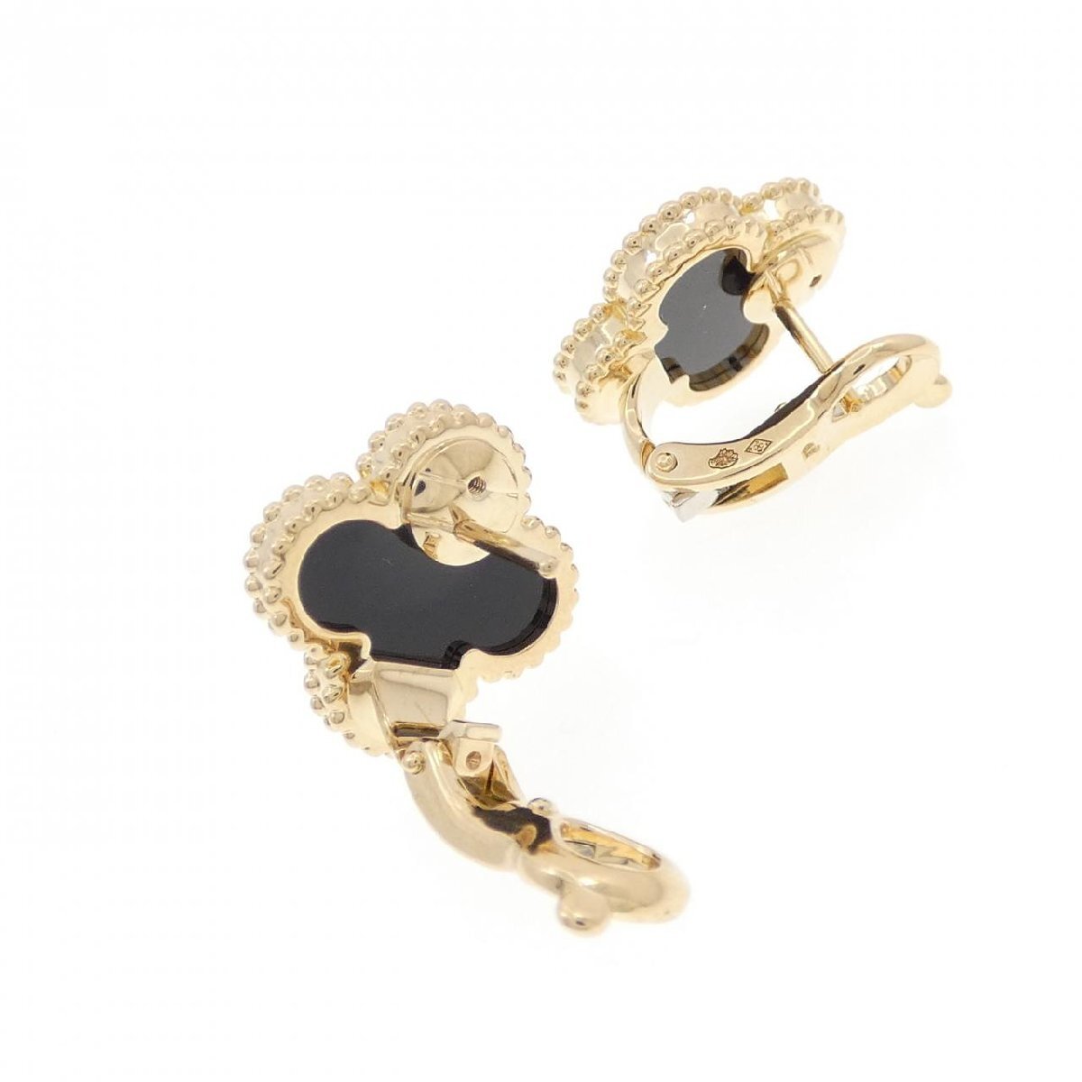  Van Cleef & Arpels Vintage aru рукоятка bla серьги 