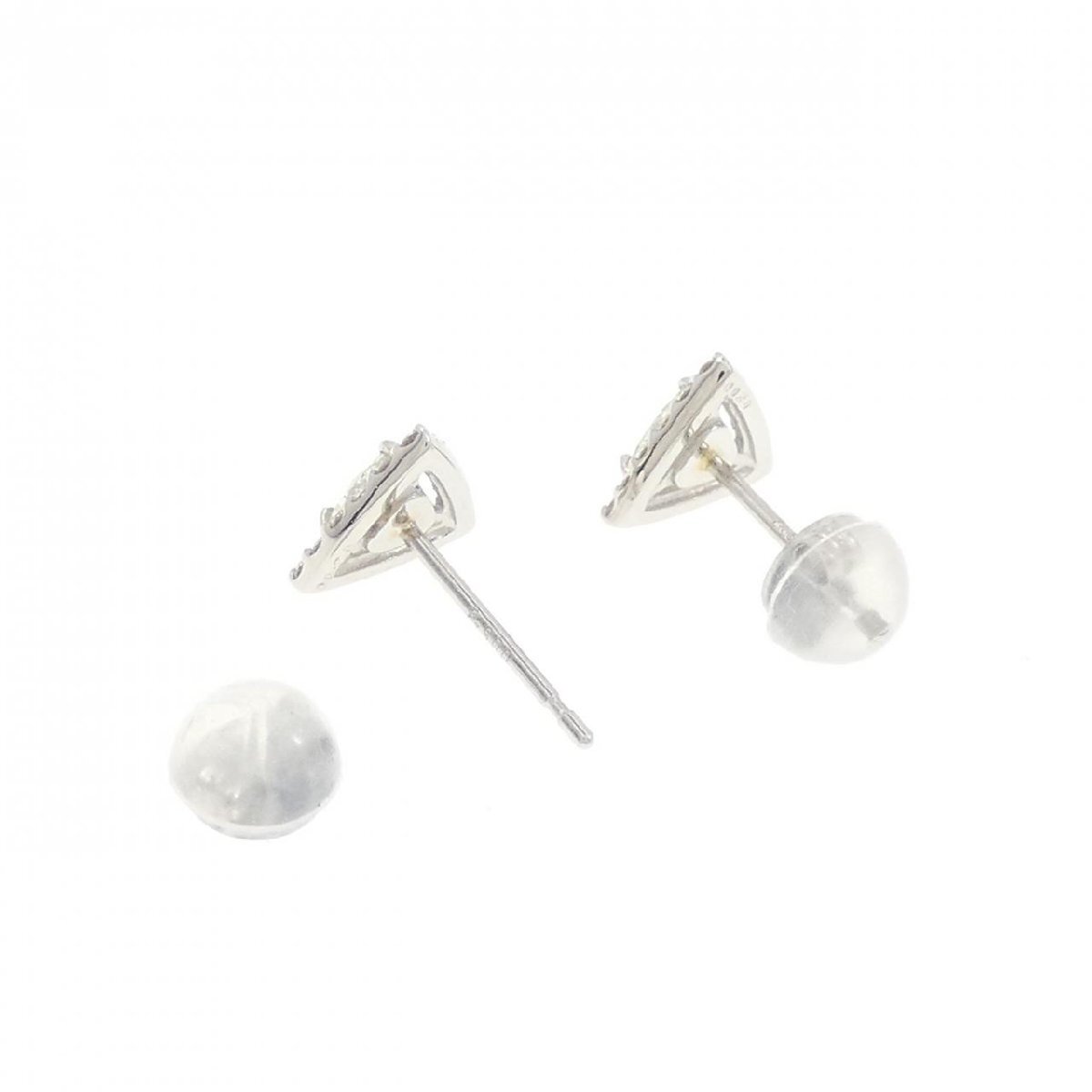 【新品】PT900 ダイヤモンド ピアス 0.40CT
