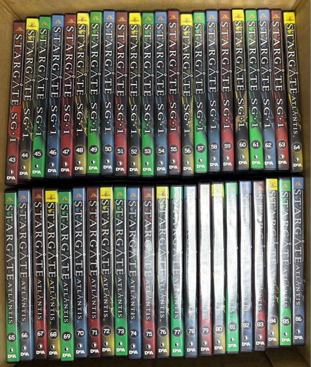 STARGATE スターゲイト DVDコレクション 全105巻セット SG-1