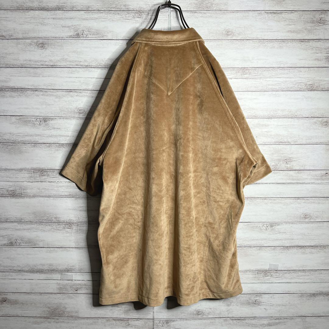 入手困難 】シュプリーム ベロア 刺繍 半袖シャツ ゆるだぼ 重ね 入手困難 】シュプリーム ベロア 刺繍 半袖シャツ ゆるだぼ 重ね