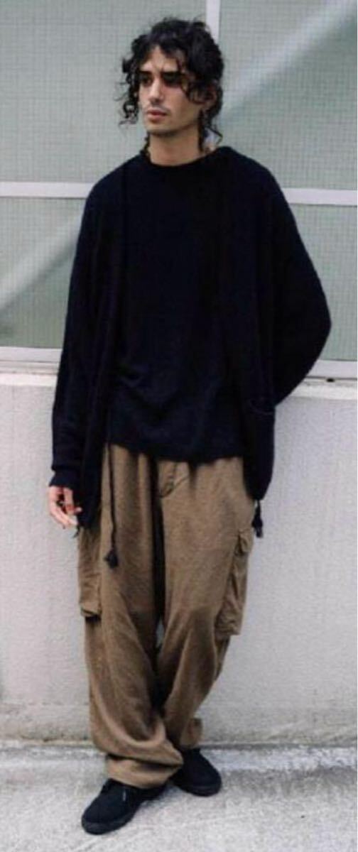 COMOLI 23AW カシミヤ製品染 カーディガン サイズ3 コモリ COMOLI 23AW カシミヤ製品染 カーディガン サイズ3 コモリ