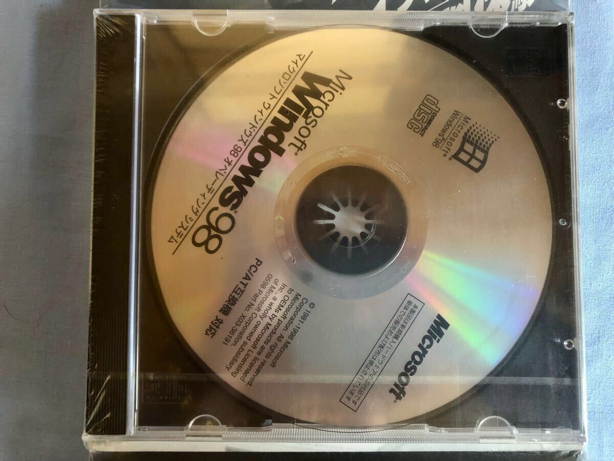 未開封】Windows98 PC/AT互換機対応 OSインストールディスク 未開封】Windows98 PC/AT互換機対応 OSインストールディスク