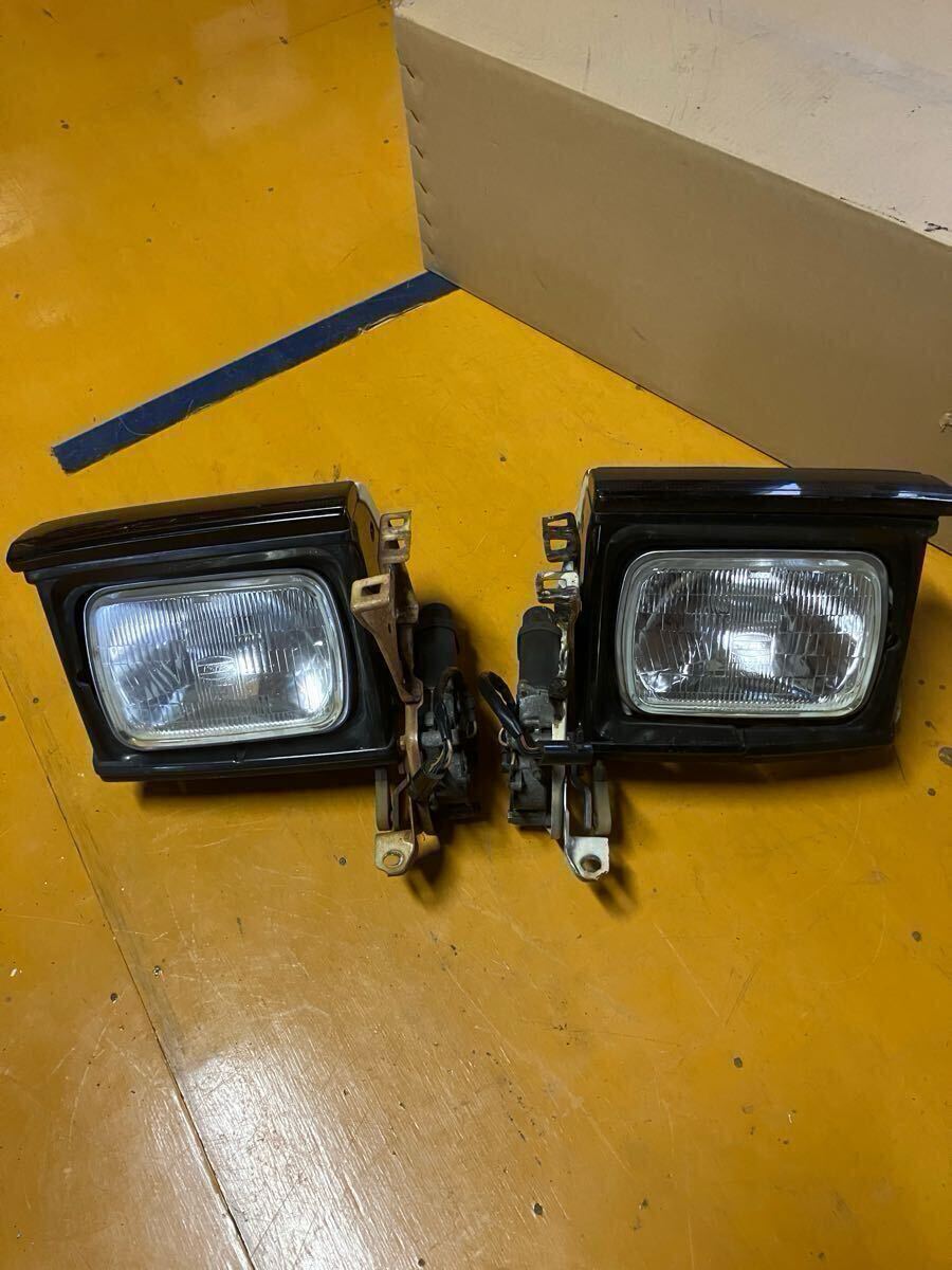 AE86後期トレノ リトラクタブルヘッドライト 左右セット(ヘッド AE86後期トレノ リトラクタブルヘッドライト 左右セット(ヘッド