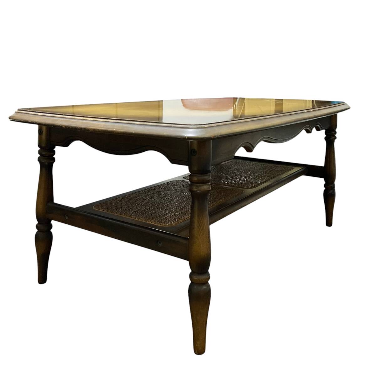 【愛知県 お手渡し限定】オールド カリモク karimoku センターテーブル ローテーブル 機(jī) アンティーク レトロ 昭和