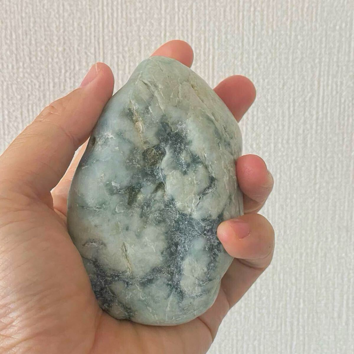 糸魚川翡翠2個セットひすい原石圧砕