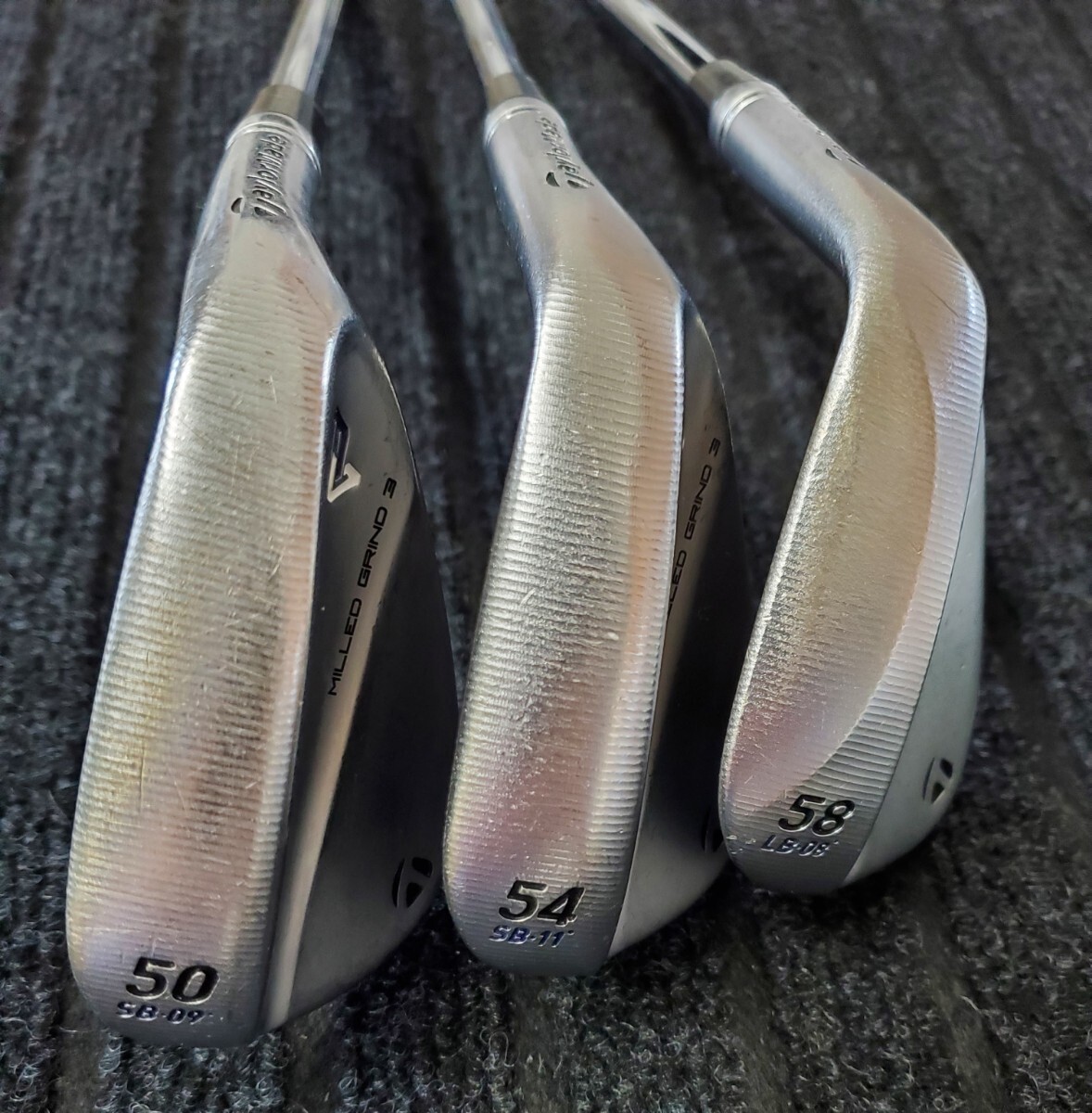  конечная цена [ прекрасный товар ] TaylorMade Mill dog la Индия 3 Wedge 3 шт. комплект покрытие дом хранение средний 