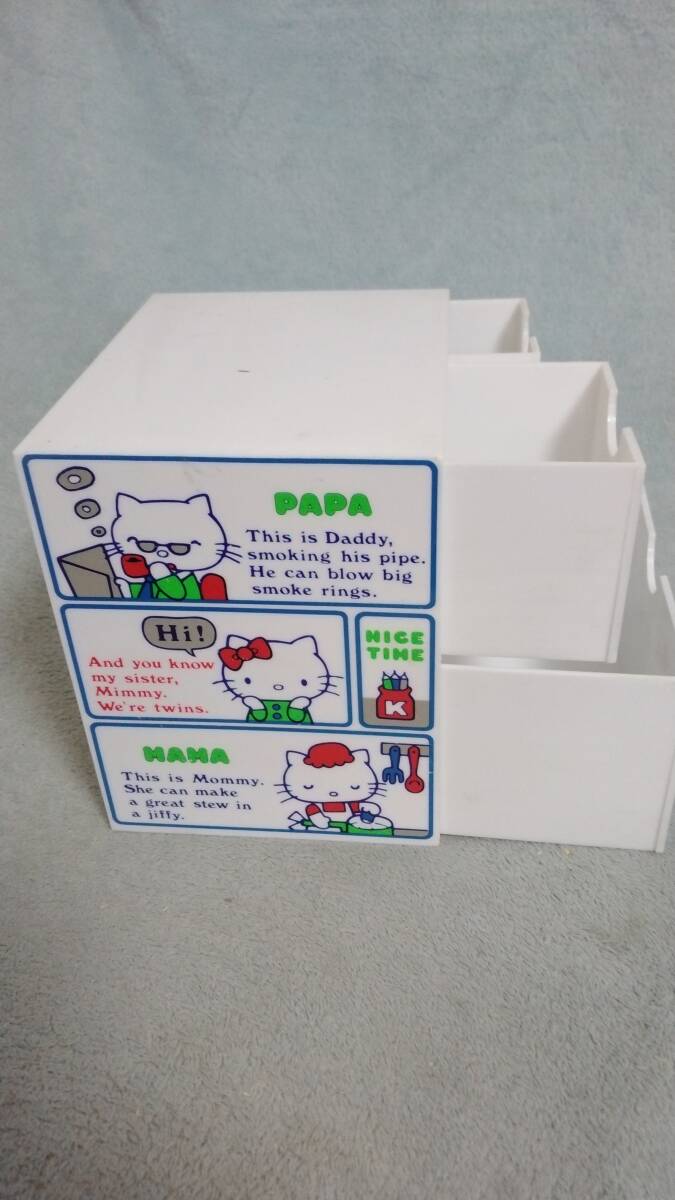 昭和レトロサンリオ ハローキティ 引き出し 小物入れキティ 昭和レトロサンリオ ハローキティ 引き出し 小物入れキティ