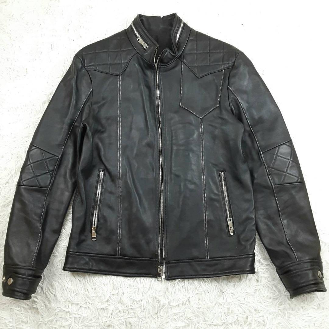 美品 Lサイズ FORTIME フォータイム レザージャケット 美品 Lサイズ FORTIME フォータイム レザージャケット