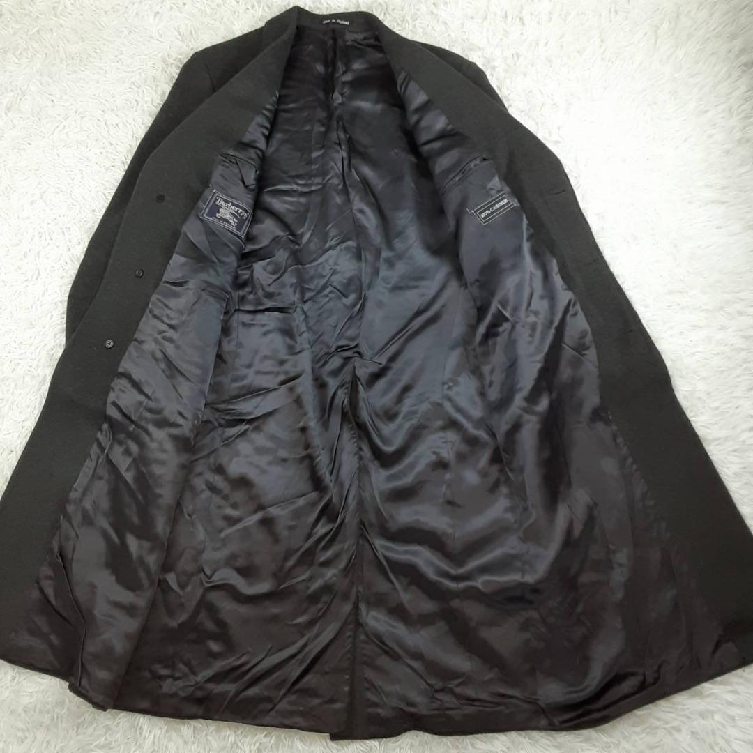 希少 カシミヤ100% Burberry's チェスターコート グレー 3L相当 希少 カシミヤ100% Burberry's チェスターコート グレー 3L相当