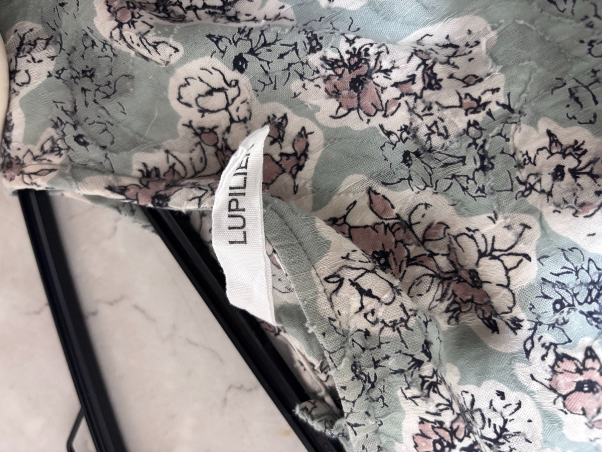 d3847◆LUPILIENチュニックブラウスFグリーン_画像4