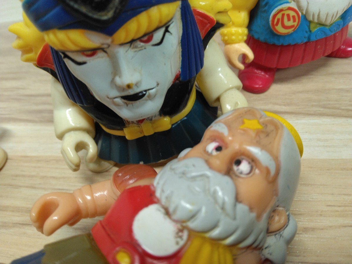 T 当時物 レトロ バンダイ ビックリマン ソフビ人形 1988年 T 当時物 レトロ バンダイ ビックリマン ソフビ人形 1988年