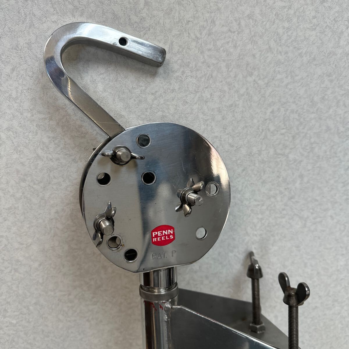 PENN リール ロッド受け　船 ステンレス 締付 リール竿受け ボート 釣り用具 大物