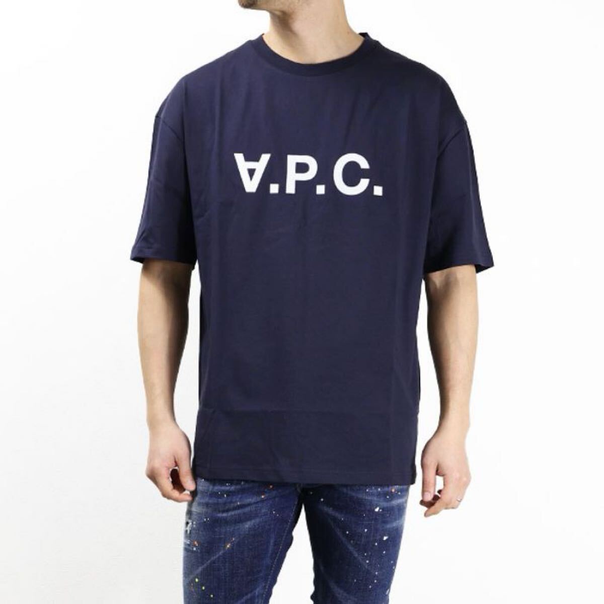 A P C VPCロゴTシャツ Sサイズ ブラック 日本製 コットン100 A P C VPCロゴTシャツ Sサイズ ブラック 日本製 コットン100
