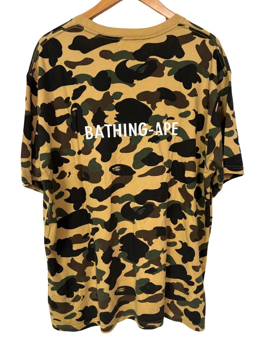 BAPE カモ柄 Tシャツ 2XL A BATHING APE 日本製 迷彩 白プリント BAPE カモ柄 Tシャツ 2XL A BATHING APE 日本製 迷彩 白プリント