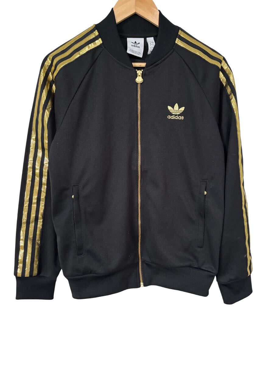 adidas トラックジャケット 黒 金 Mサイズ ジャージ SST 3 adidas トラックジャケット 黒 金 Mサイズ ジャージ SST 3