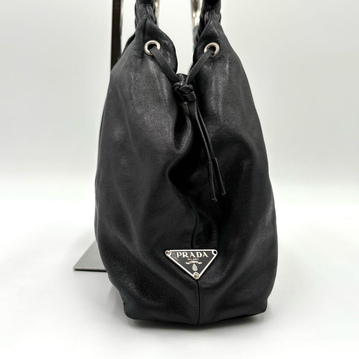 1円/希少○PRADA プラダ Archive RingBag 三角ロゴ メタル 1円/希少○PRADA プラダ Archive RingBag 三角ロゴ メタル