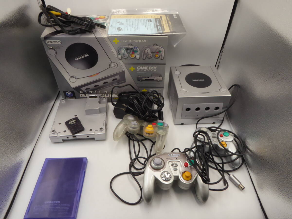 ゲームキューブ本体 エンジョイプラスパックプラス シルバー ゲームキューブ本体 エンジョイプラスパックプラス シルバー