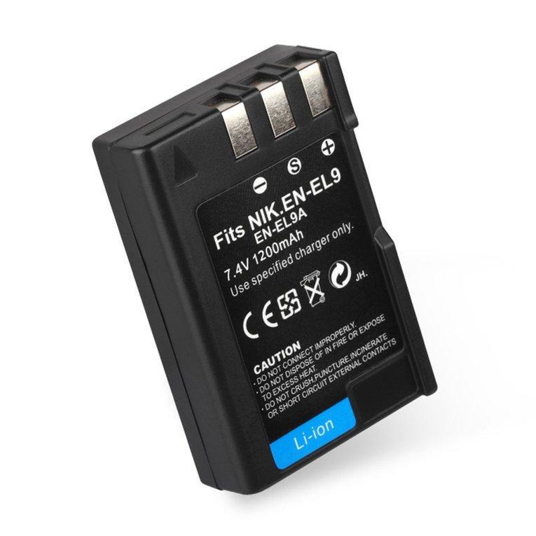 送料無(wú)料 Nikon ニコン EN-EL9/EN-EL9a バッテリー 1200mAh D40 D40X D60 D3000 D5000 一眼レフカメラ MH-23 互換品