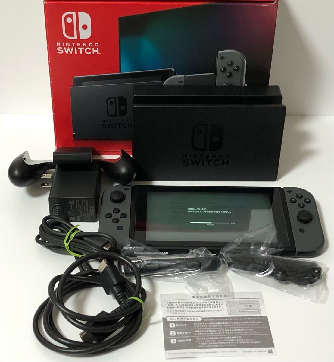 36【稼動品】Nintendo Switch グレー HAC-001 ニンテンドー 36【稼動品】Nintendo Switch グレー HAC-001 ニンテンドー