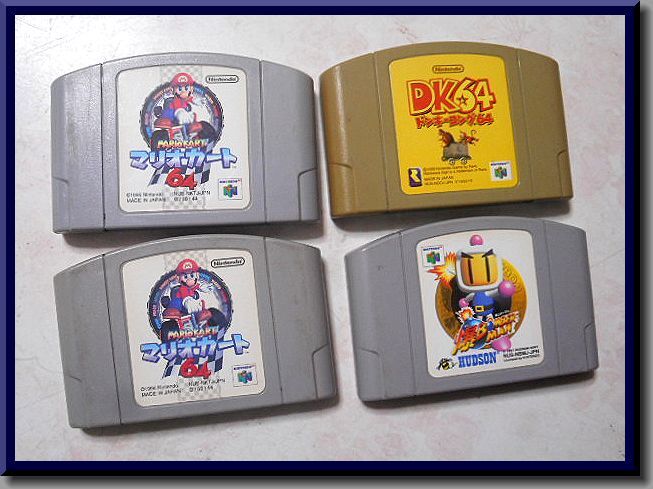 Nintendo 64◇NUS-001◇本体+ソフト4本◇ニンテンドー 64 Nintendo 64◇NUS-001◇本体+ソフト4本◇ニンテンドー 64