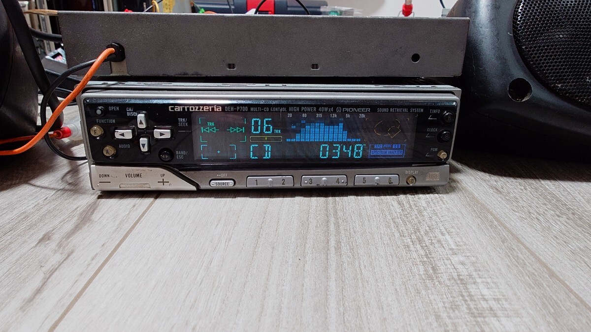 carrozzeria DEH-P900 動作品 (ディスプレイ部はP700 carrozzeria DEH-P900 動作品 (ディスプレイ部はP700