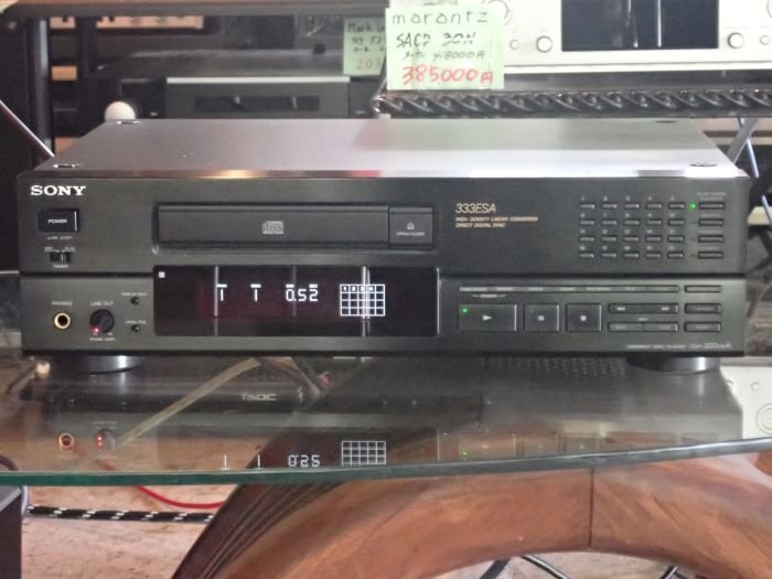 □春の目玉品「SONYのESシリーズCDプレーヤーCDP □春の目玉品「SONYのESシリーズCDプレーヤーCDP