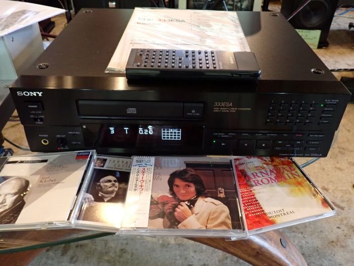 □春の目玉品「SONYのESシリーズCDプレーヤーCDP □春の目玉品「SONYのESシリーズCDプレーヤーCDP