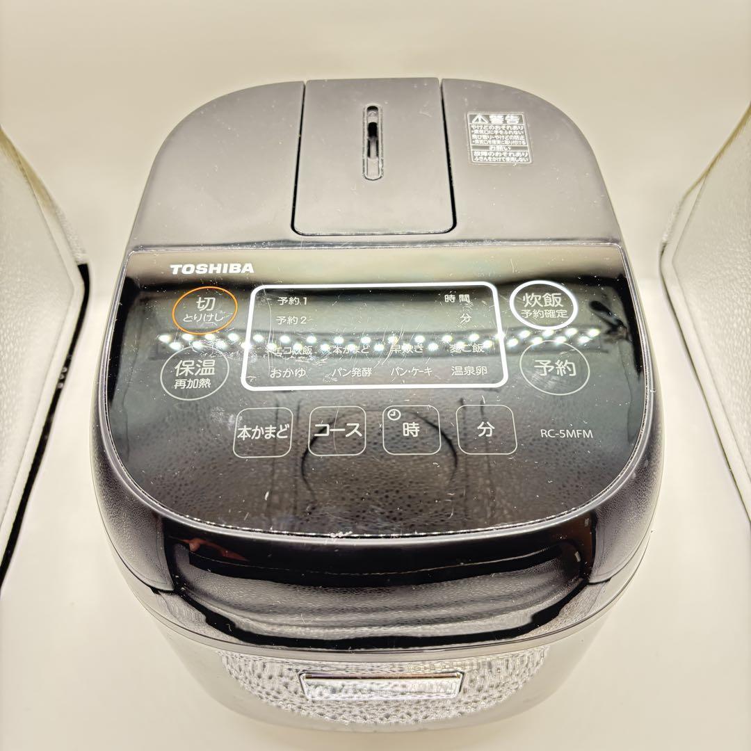 TOSHIBA マイコン炊飯器 RC-5MFM 3合炊き|Yahoo!フリマ(旧 TOSHIBA マイコン炊飯器 RC-5MFM 3合炊き|Yahoo!フリマ(旧