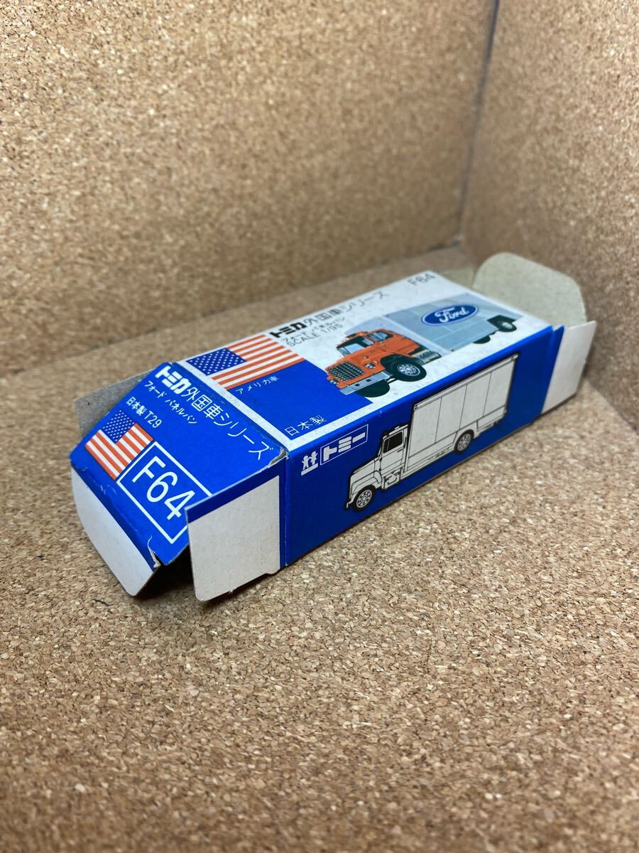 トミカ ミニカー tomica minicar 日本製 青箱 元箱 フォード トミカ ミニカー tomica minicar 日本製 青箱 元箱 フォード