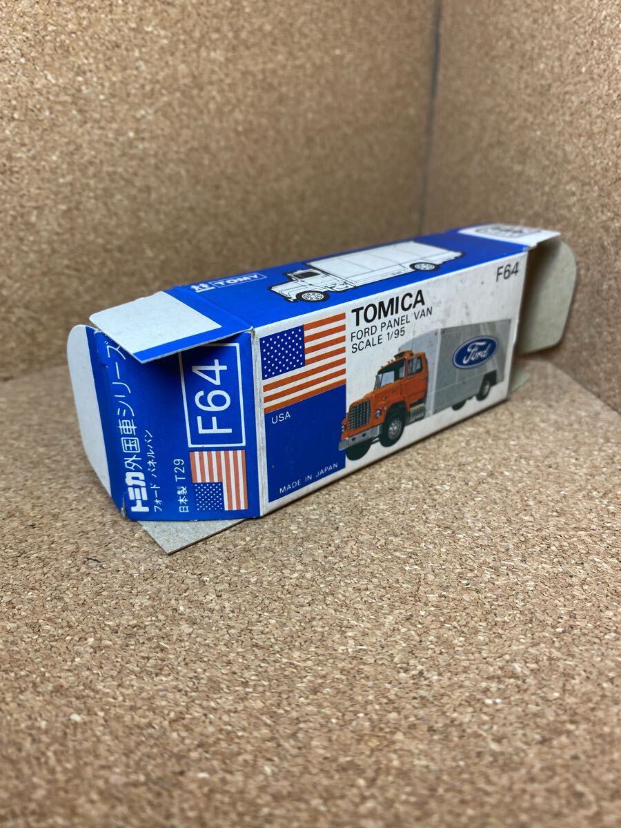 トミカ ミニカー tomica minicar 日本製 青箱 元箱 フォード トミカ ミニカー tomica minicar 日本製 青箱 元箱 フォード