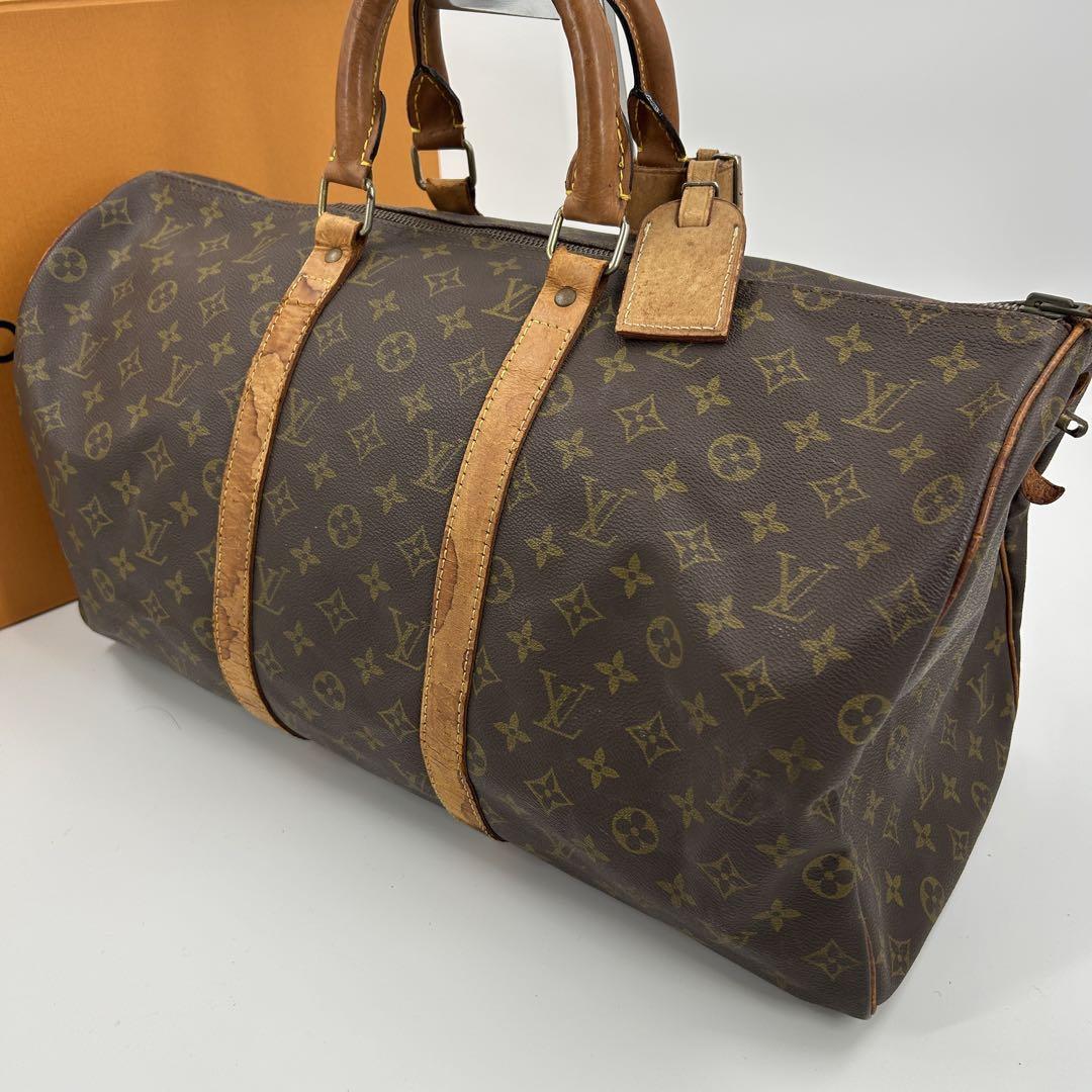 鑑定済・良品】 LOUIS VUITTON ルイヴィトン キーポル 50 鑑定済・良品】 LOUIS VUITTON ルイヴィトン キーポル 50