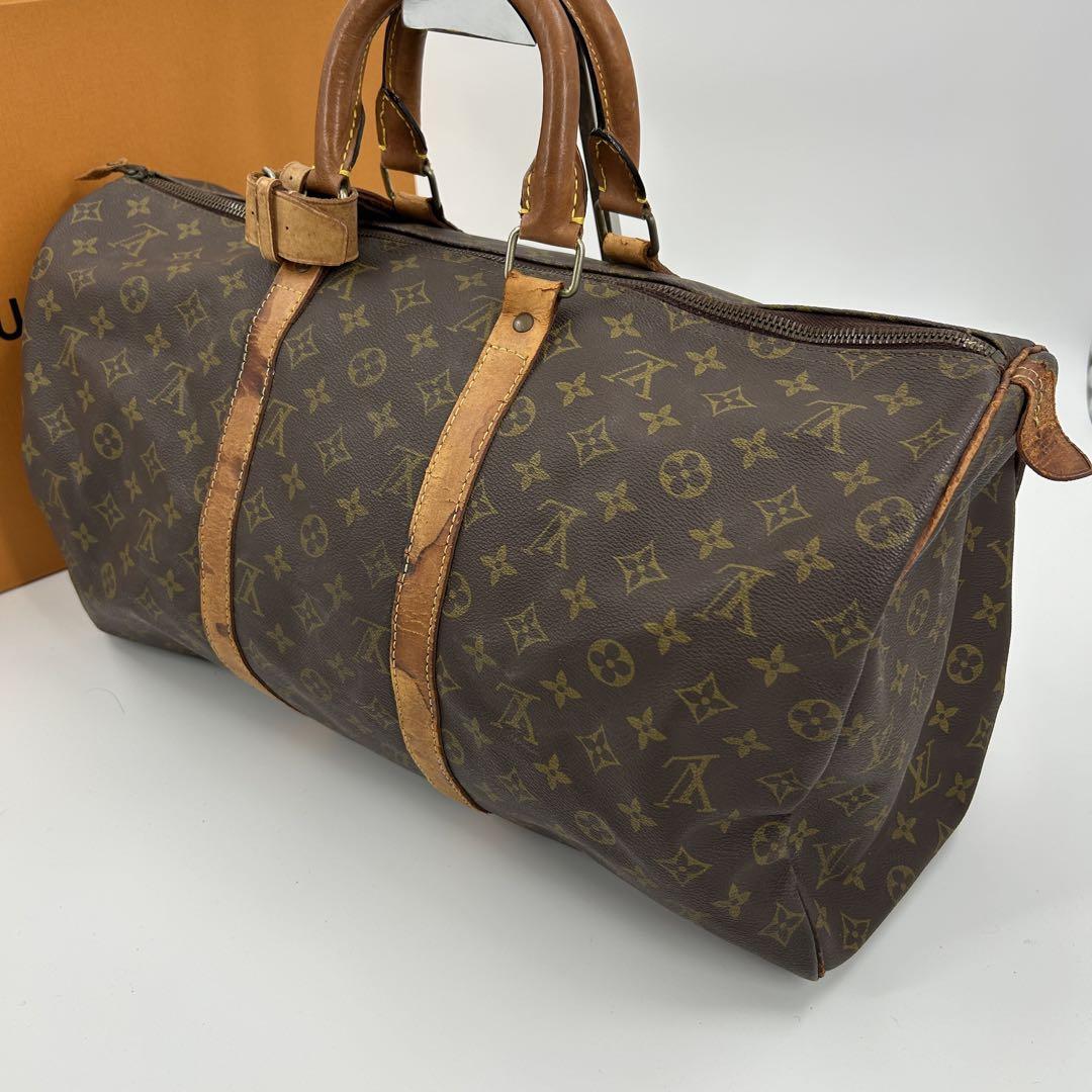 鑑定済・良品】 LOUIS VUITTON ルイヴィトン キーポル 50 鑑定済・良品】 LOUIS VUITTON ルイヴィトン キーポル 50