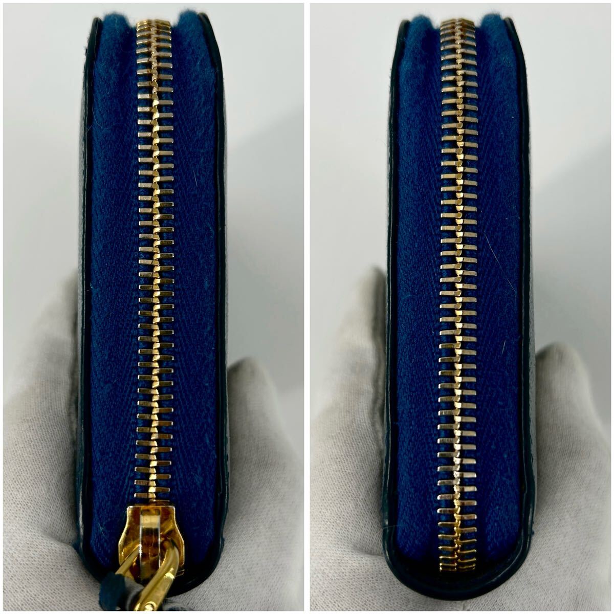 付属品完備・ほぼ未使用】PRADA プラダ 長財布 ラウンド 付属品完備・ほぼ未使用】PRADA プラダ 長財布 ラウンド