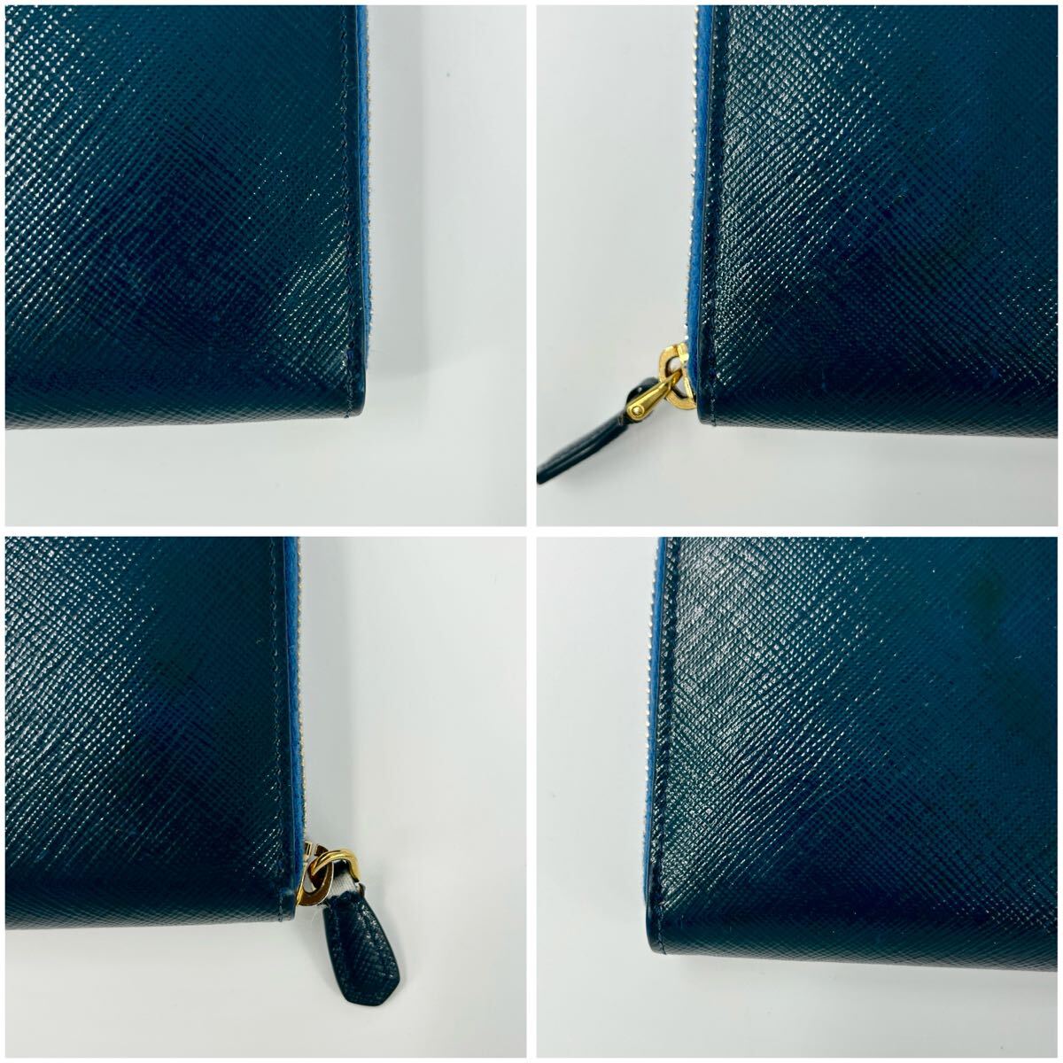 付属品完備・ほぼ未使用】PRADA プラダ 長財布 ラウンド 付属品完備・ほぼ未使用】PRADA プラダ 長財布 ラウンド