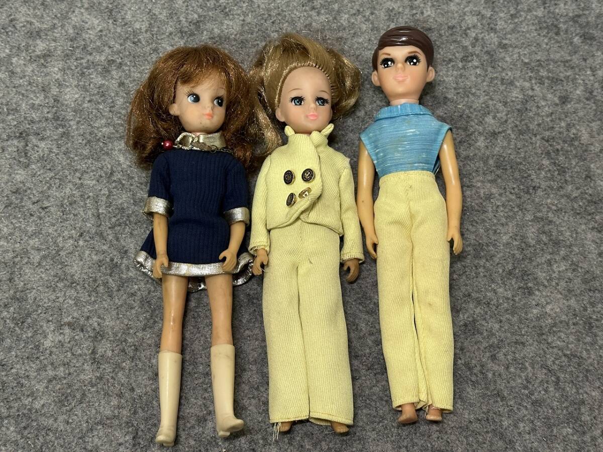 タミーちゃん ペッパーちゃん リカちゃんトリオ? バービー 着せ タミーちゃん ペッパーちゃん リカちゃんトリオ? バービー 着せ