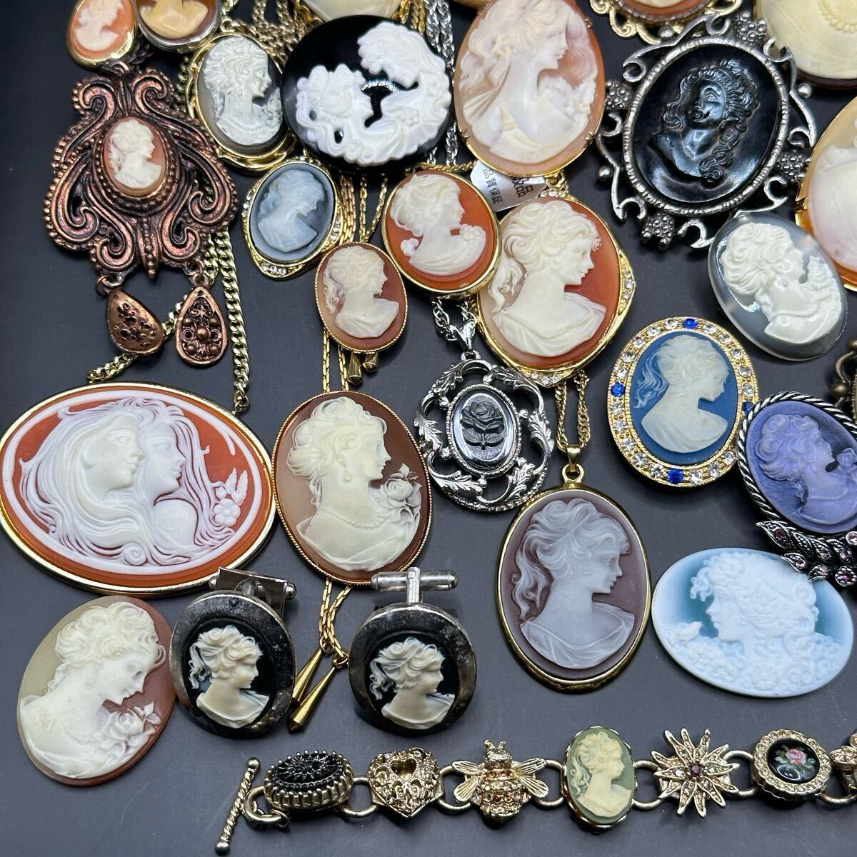 1円 カメオ CAMEO アクセサリー ヴィンテージ ブローチ 1円 カメオ CAMEO アクセサリー ヴィンテージ ブローチ