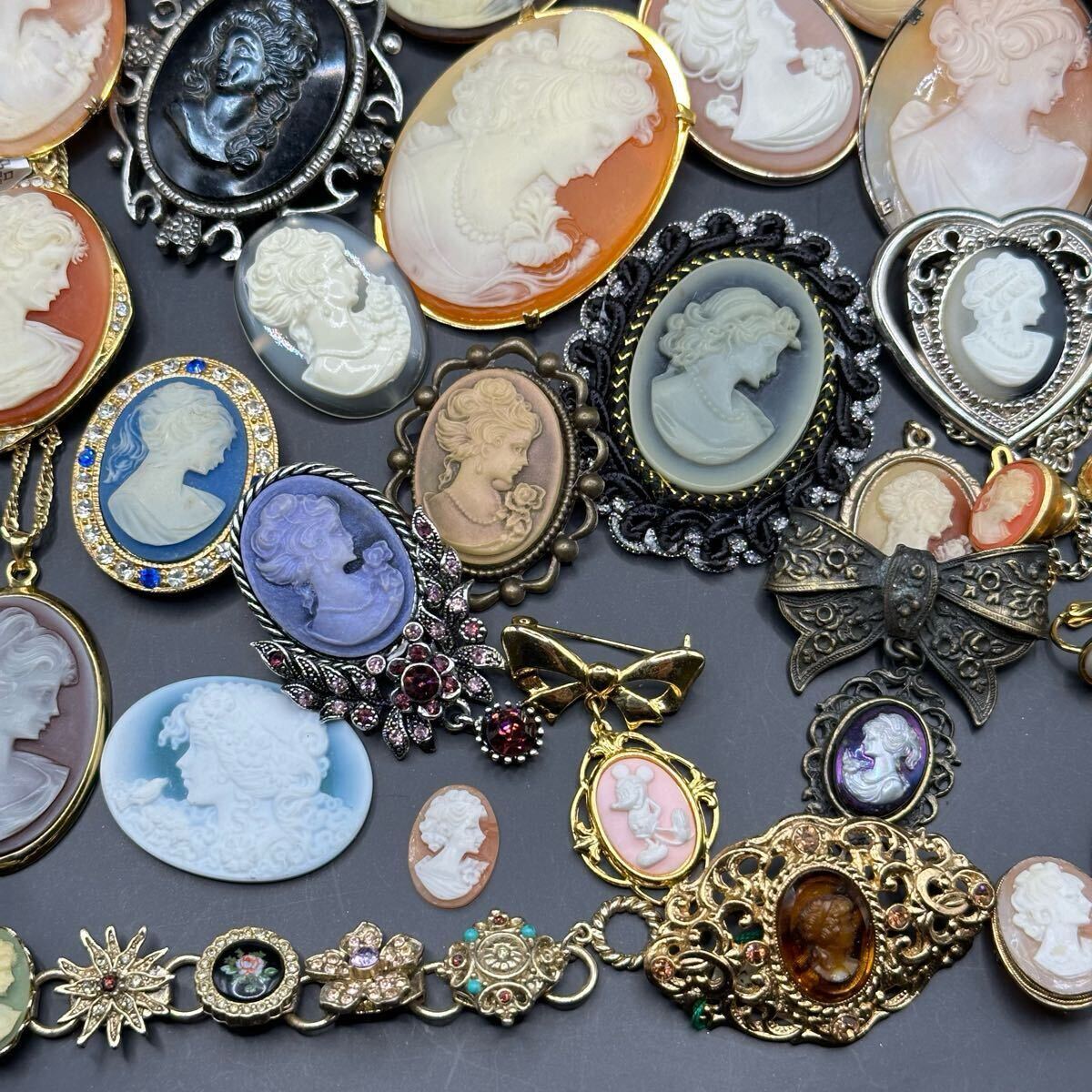 1円 カメオ CAMEO アクセサリー ヴィンテージ ブローチ 1円 カメオ CAMEO アクセサリー ヴィンテージ ブローチ