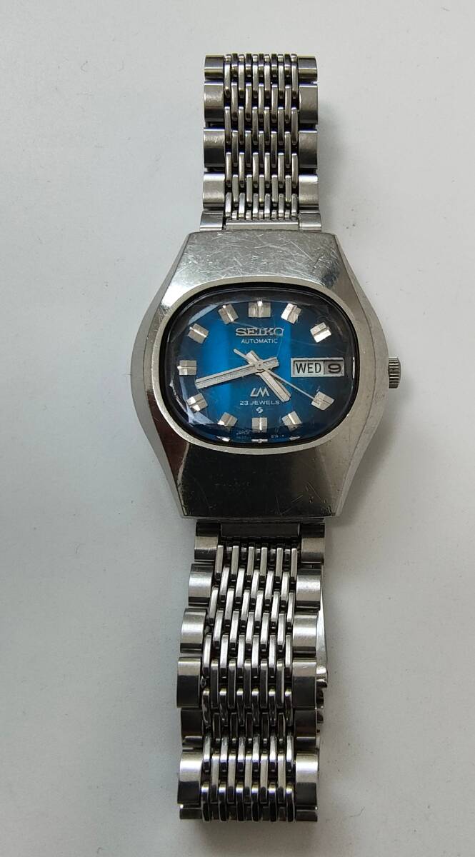 SEIKO セイコー◇ロードマチック LM デイデイト◇ブルー文字盤 SEIKO セイコー◇ロードマチック LM デイデイト◇ブルー文字盤
