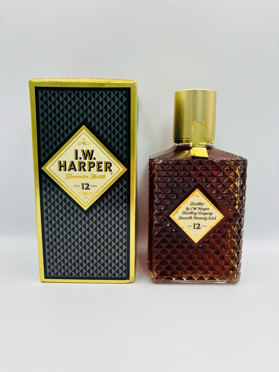 未開栓 I.W.HARPER（I.W.ハーパー）12年 旧 43％ 750ml