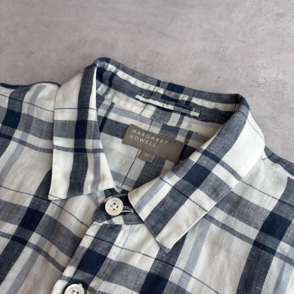 MARGARET HOWELL マーガレットハウエル MHL リネンシャツ リネン MARGARET HOWELL マーガレットハウエル MHL リネンシャツ リネン