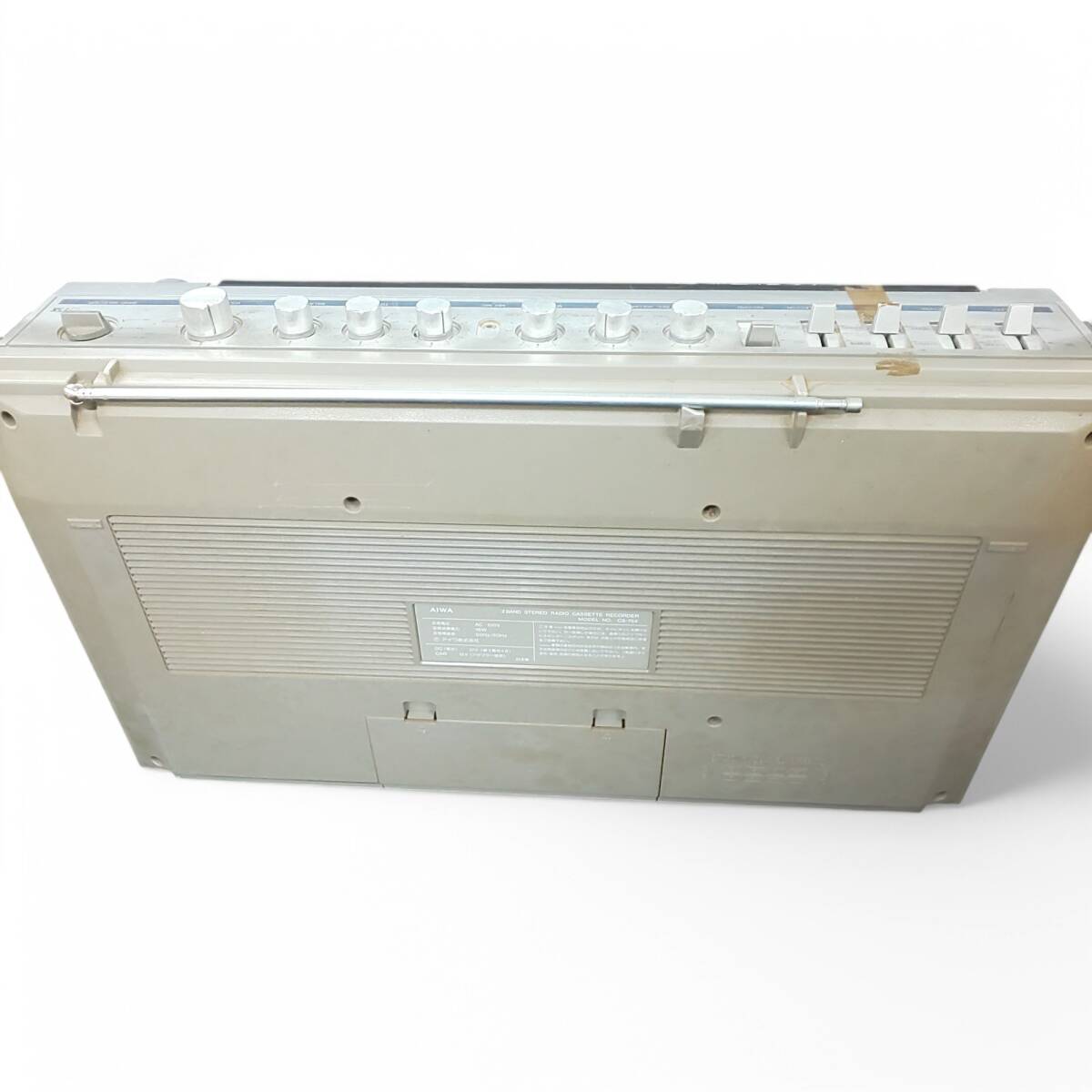 ◇◇昭和家電◇◇アイワ AIWA CS-75X FM/AMラジカセ FM/AM ◇◇昭和家電◇◇アイワ AIWA CS-75X FM/AMラジカセ FM/AM